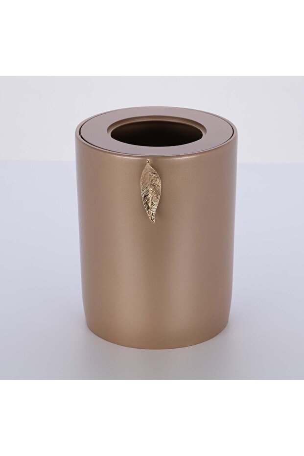 Leaf Çöp Kovası Vizon Altın - 3