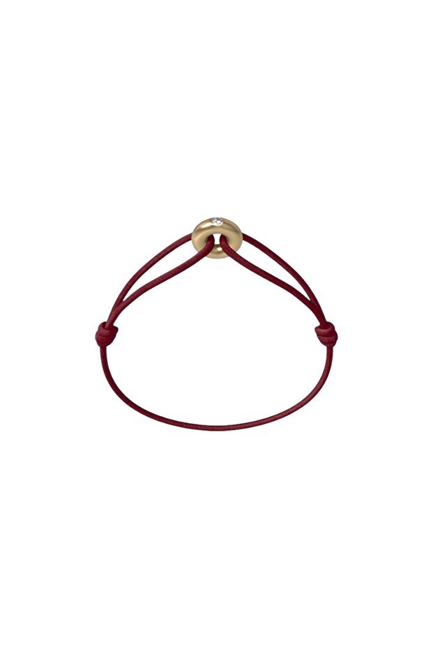 Mini Golden Soho Diamond Cord Bracelet