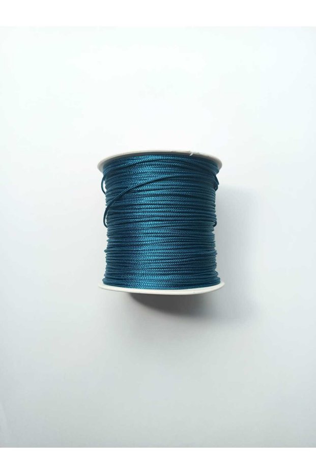 1 Mm 100 Meters Petrol Green Parachute Rope Necklace Bracelet Jewelry Design Rosary Rope