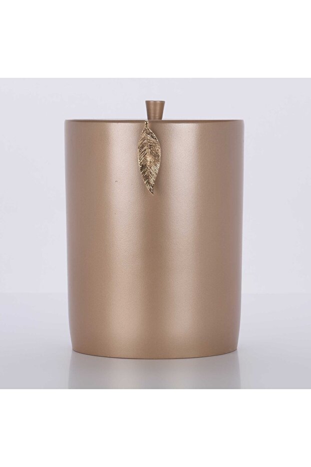 Leaf Çöp Kovası Vizon Altın - 1