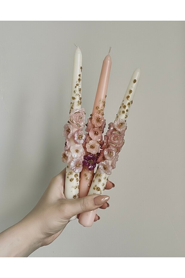 Roseglow 3’lü Mum Set - 1