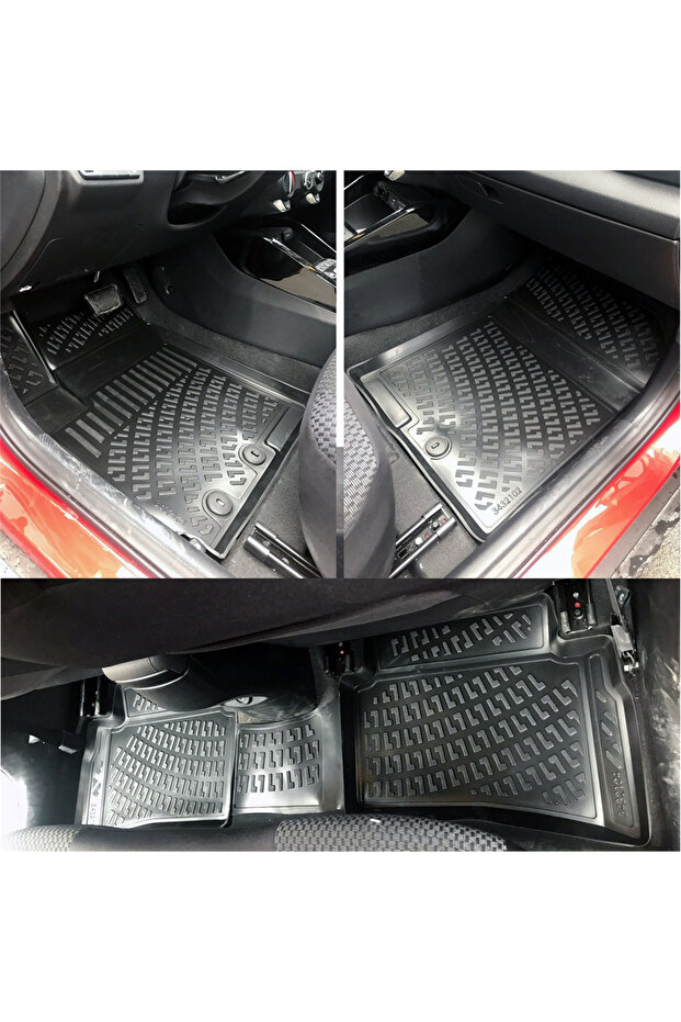 Kia Stonic 2017 Araca Özel Tasarım 3D Havuzlu Paspas - 2