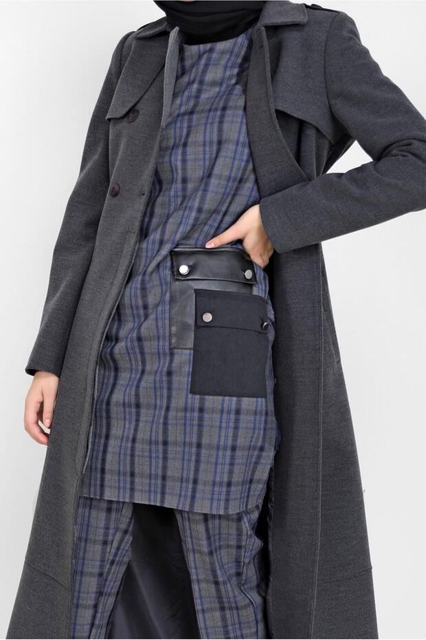 سروال كاروهات مفصل 42186 - 4