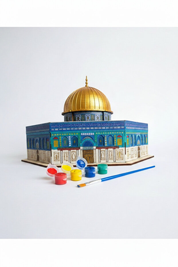 Ramazan Boyama Seti Ahşap - 1