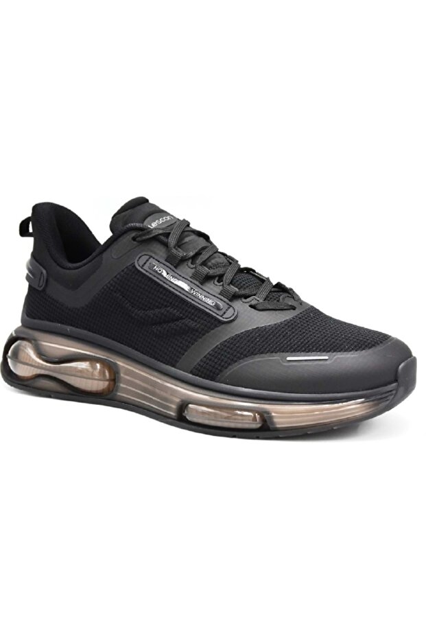 Kiengi Airfoam Black Sports Shoes - 43