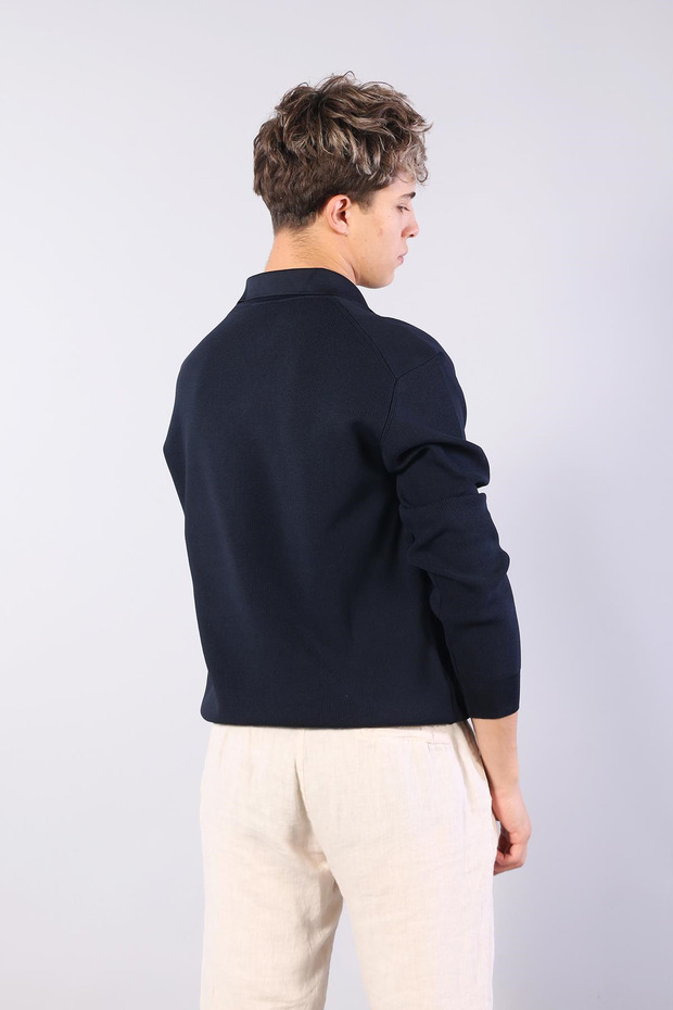 34103 سترة بدون أزرار مع ياقة - 5