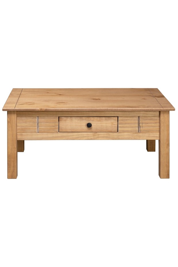 Coffee table, 100x60x45 cm, solid pine wood, Panama range - 5