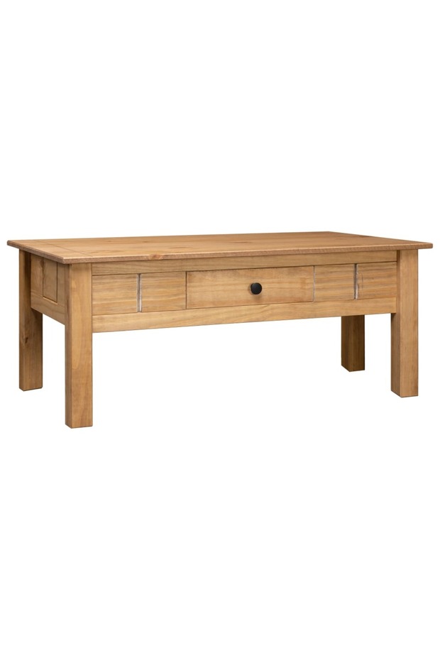 Coffee table, 100x60x45 cm, solid pine wood, Panama range - 1