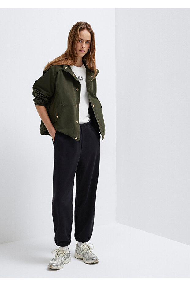 Siyah Basic Eşofman Altı 1010654-900 - 3