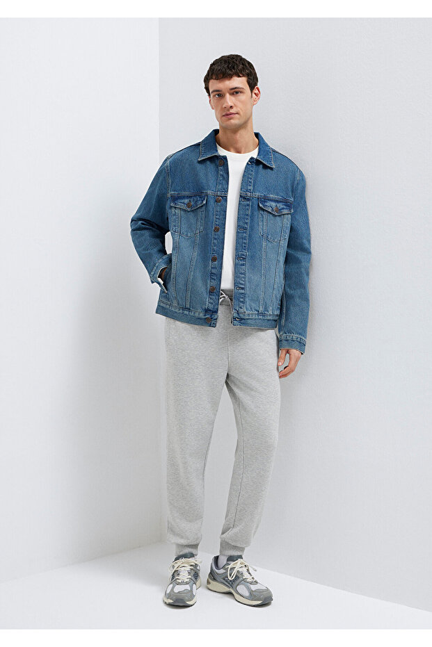 Gri Basic Eşofman Altı 066907-33397 - 2