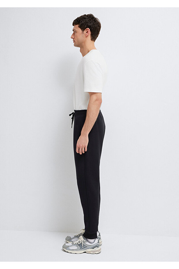 Siyah Basic Eşofman Altı 065092-900 - 4