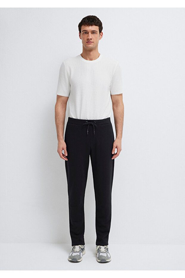 Siyah Basic Eşofman Altı 065177-900 - 3