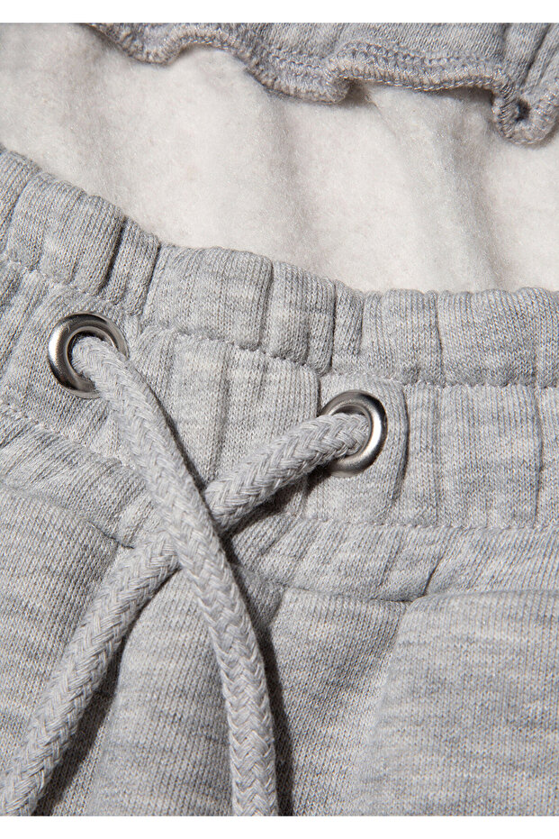 Gri Basic Eşofman Altı 1600430-32175 - 8