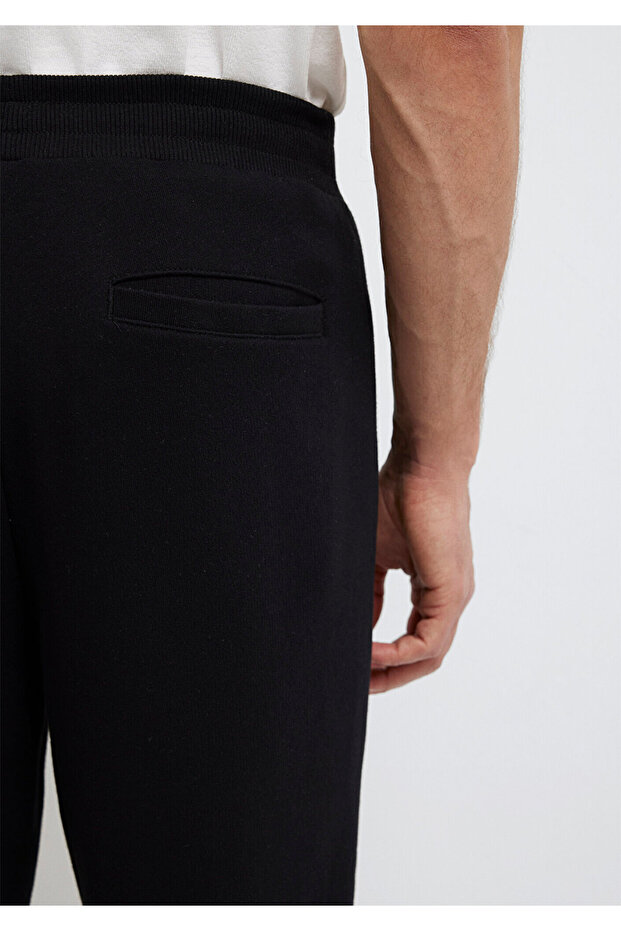 Siyah Basic Eşofman Altı 065092-900 - 7