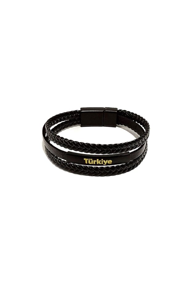 Turkey Warrior Series Genuine Leather Men's Bracelet-1160