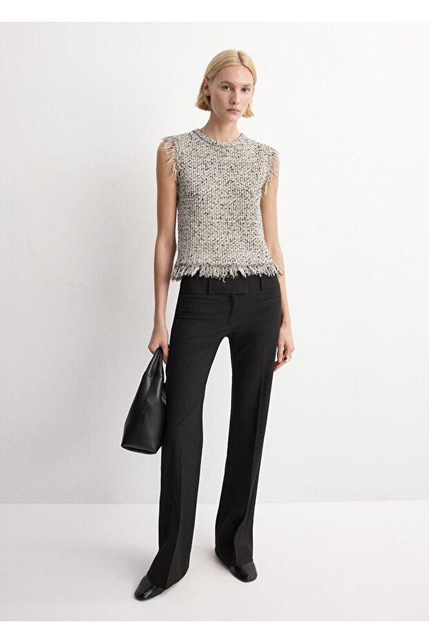 Püsküllü bluz - 2