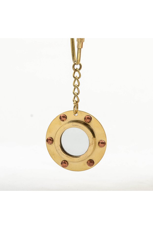 Brass Lumbuz Keychain