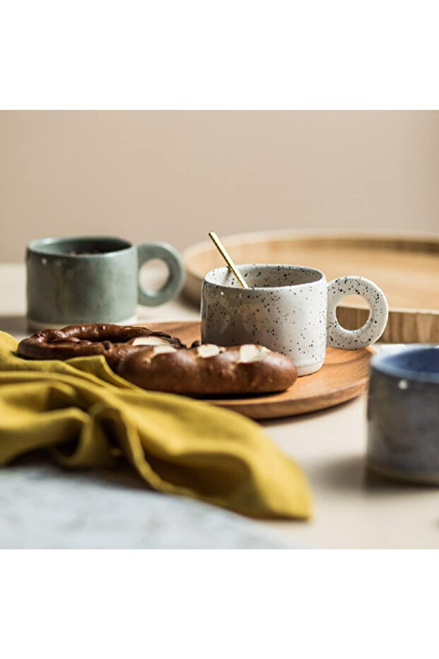 Ceramic Mug - White from Jar - 7