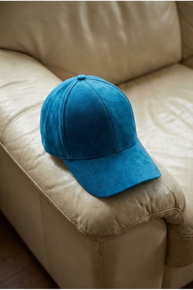 قبعة من جلد الغزال الحقيقي - 3