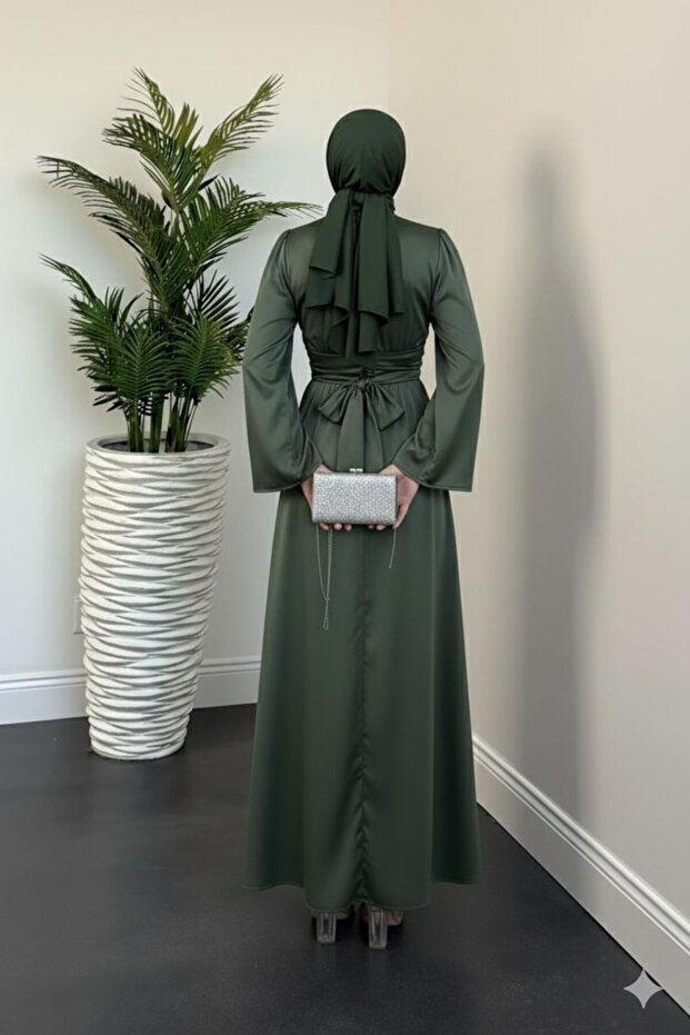 Saten Elbise İspanyol Kol - 2