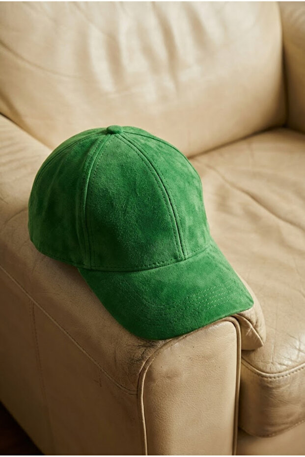 Genuine Suede Cap - 5