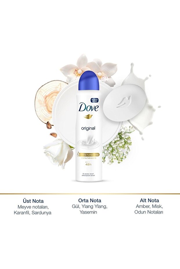 Original Kadın Sprey Deodorant 150 ML - 6