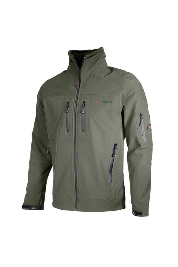 Outdoor Gizli Kapüşonlu Erkek Softshell Ceket