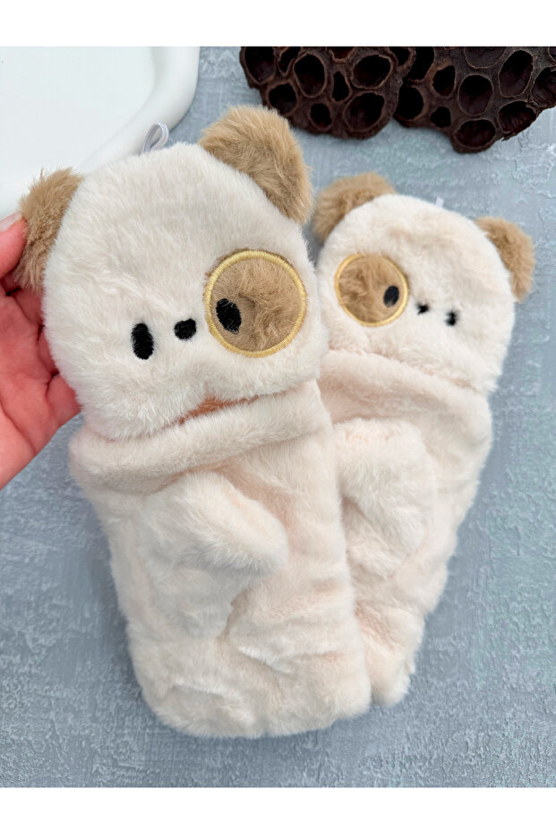 Peluş Ayıcık Eldiven - 1