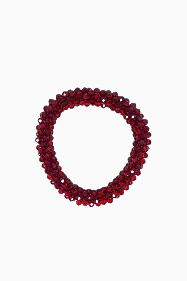 Crystal Stone Elastic Hair Clip
