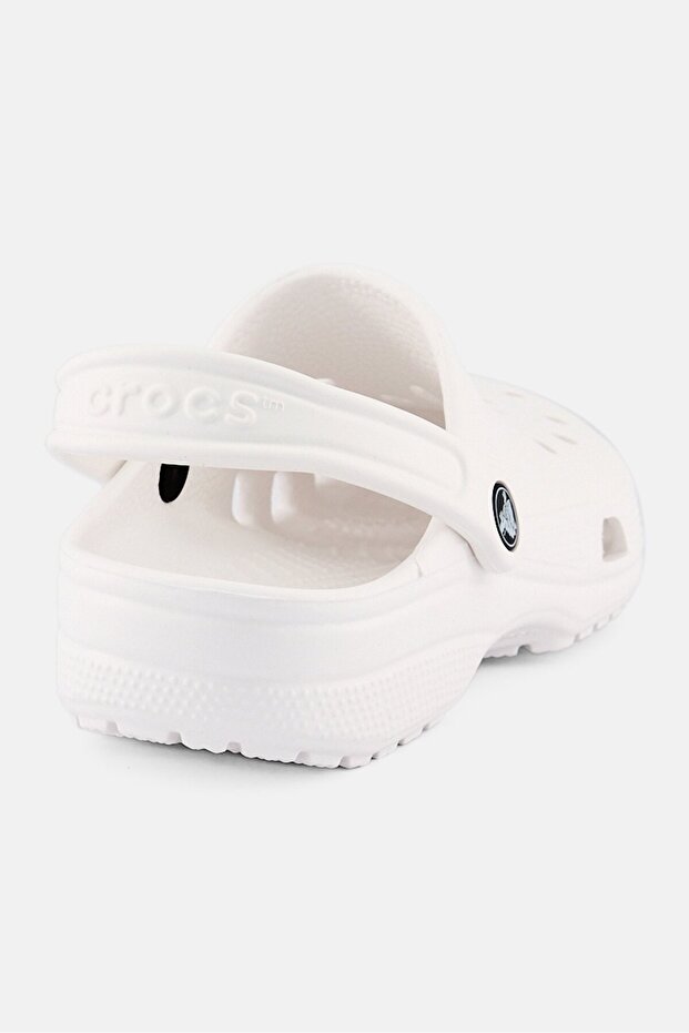 قباقيب كلاسيكية للأطفال الأولاد، بيضاء - 2