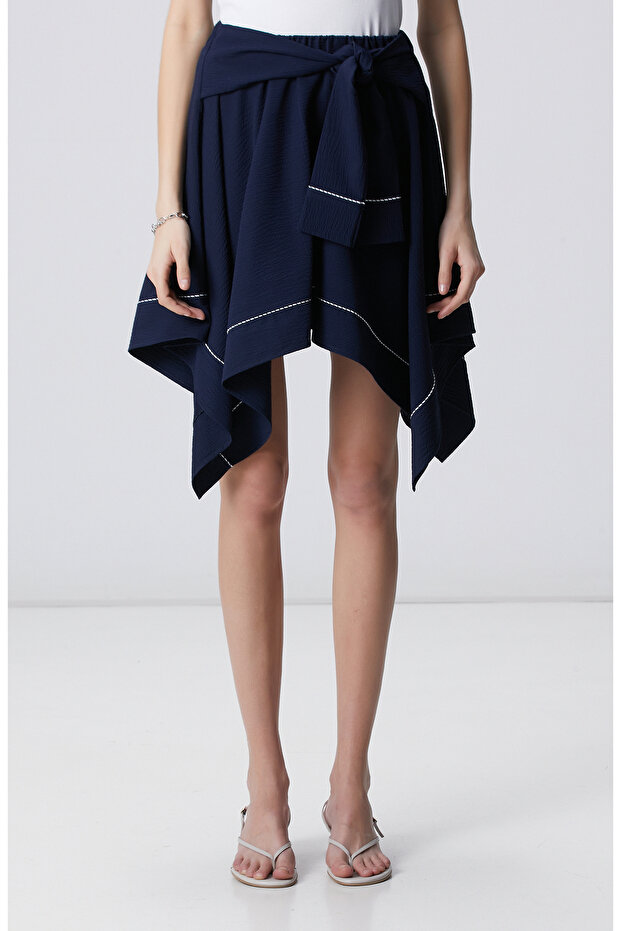 Lacivert Etek - 2