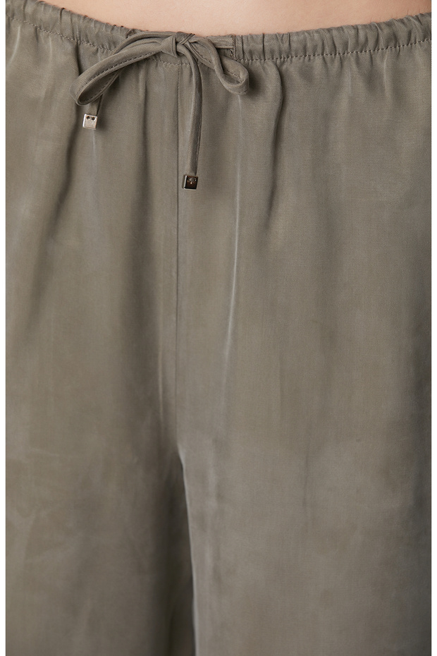Haki Cupro Pantolon - 5