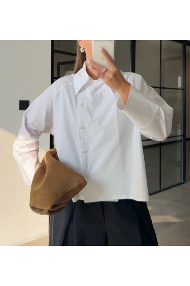 Reglan Poplin Gömlek - 4