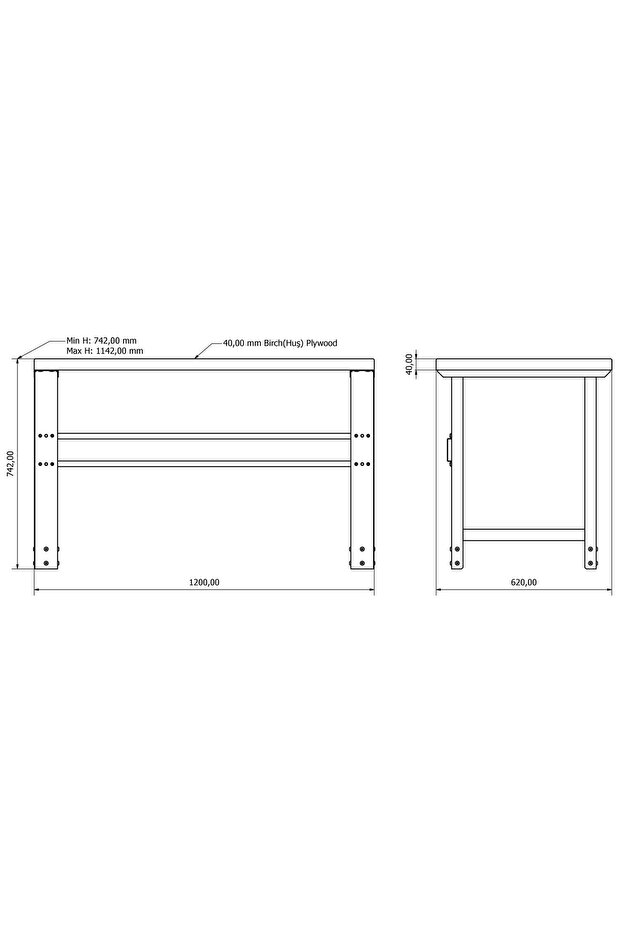 Basic Combo 1201 Çalışma Tezgahı - 4