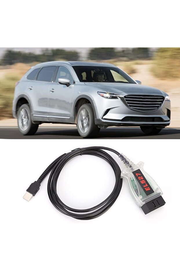 جهاز فحص أعطال السيارات ELS27 الاحترافي OBD2، قارئ أكواد تشخيص أعطال السيارات، أداة تحليل بيانات مستشعرات المحرك - 2