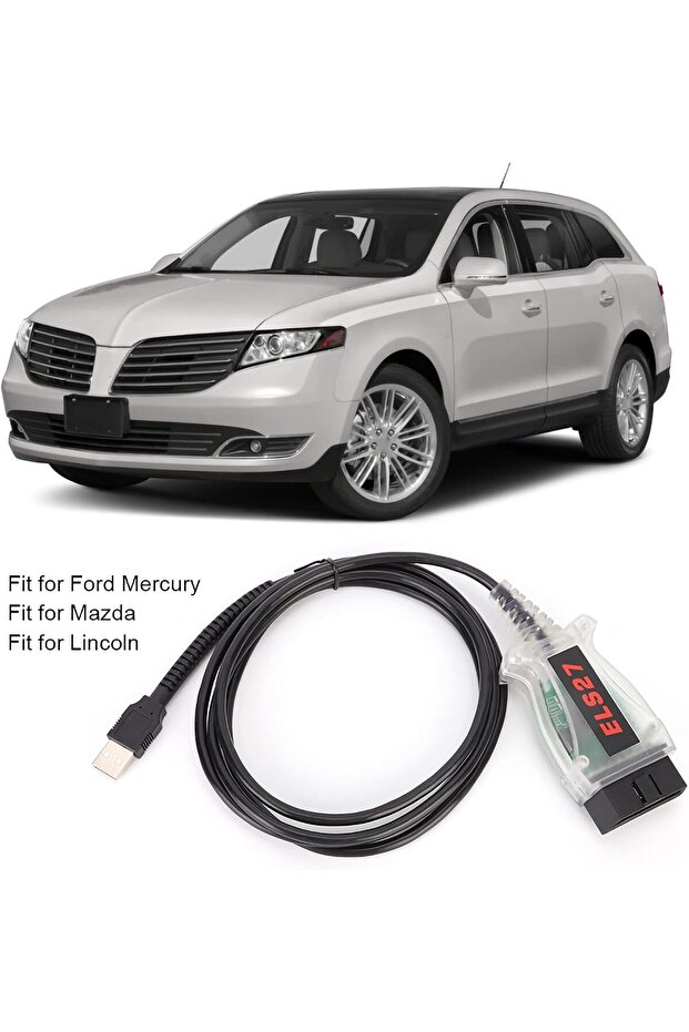 جهاز فحص أعطال السيارات ELS27 الاحترافي OBD2، قارئ أكواد تشخيص أعطال السيارات، أداة تحليل بيانات مستشعرات المحرك - 5