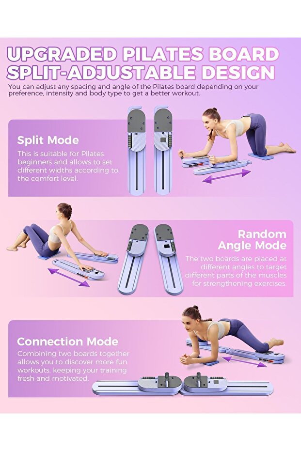 لوح بيلاتس متعدد الوظائف لتشكيل الجسم - 6