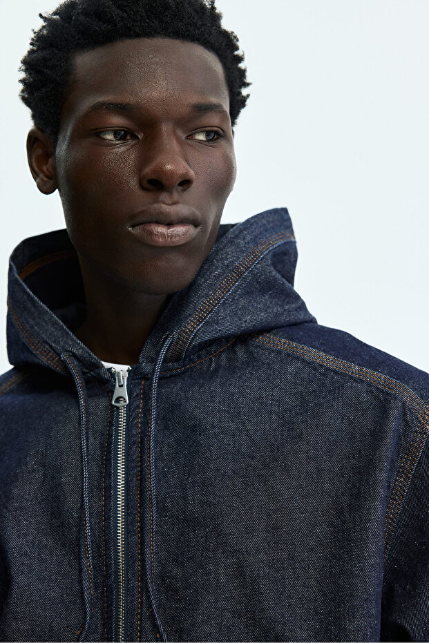 Kapüşonlu Workwear Ceket - 3