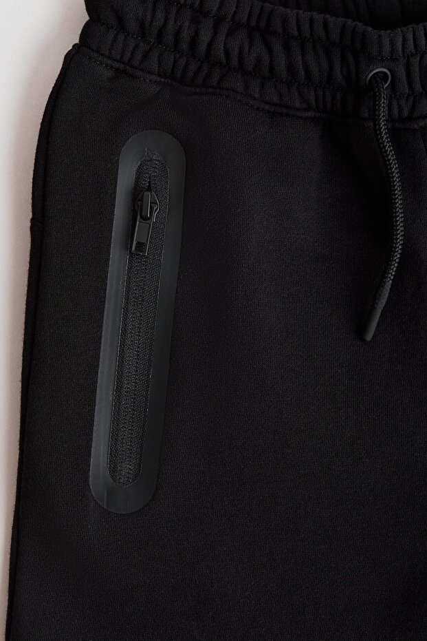 Diz Boyu Sweatshirt Şort - 2