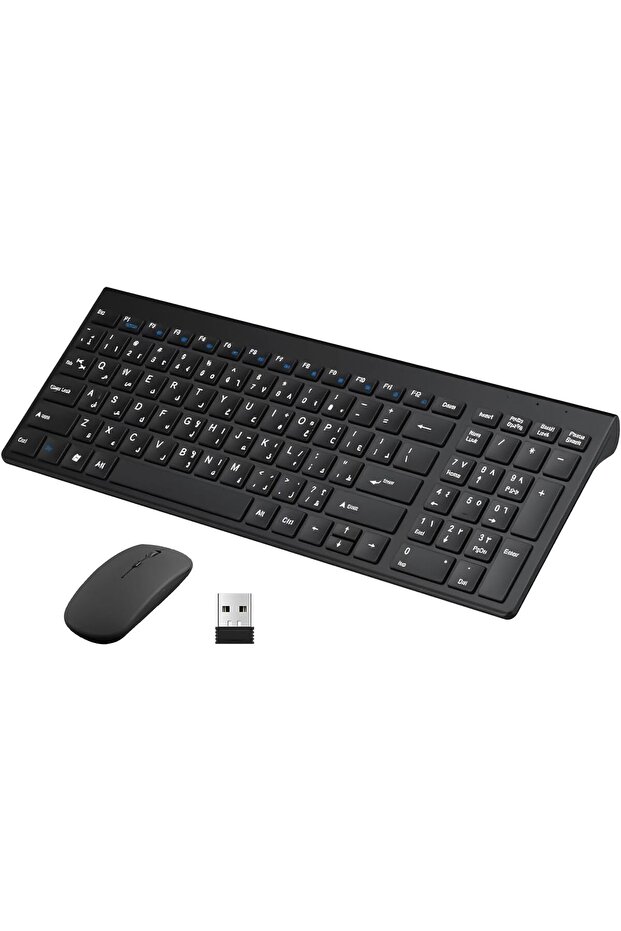 Wireless Keyboard and Mouse Combo