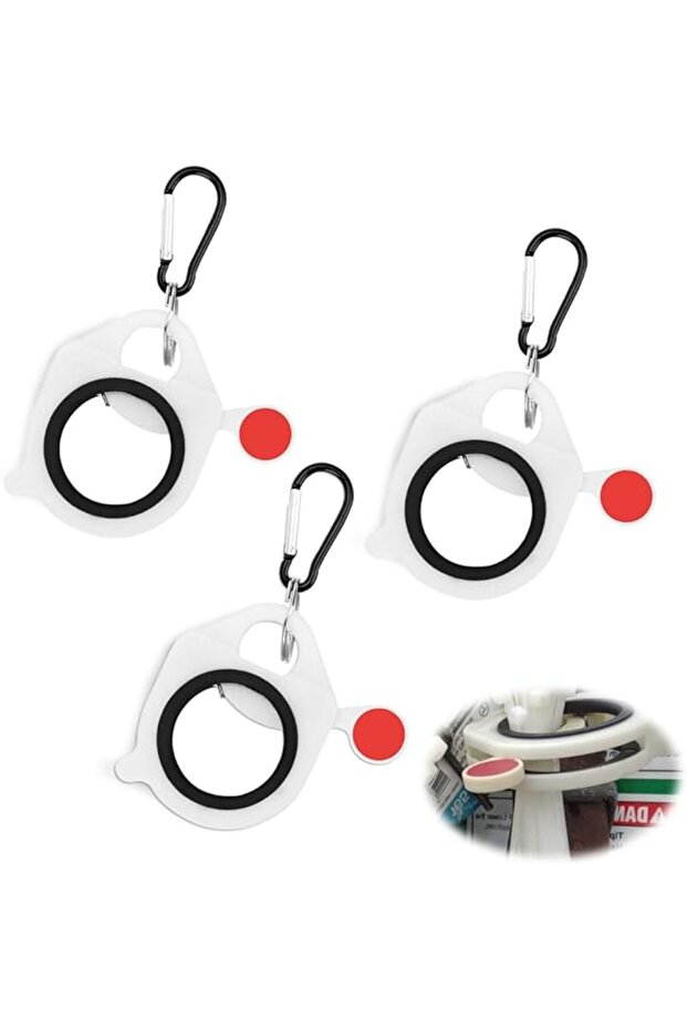 3PCS Zip Tie Organizer, Light Plastic Cable Tie Holder for Efficient Cable Management, Reusable Zip