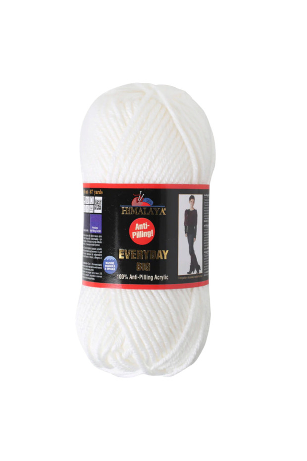 Everyday Big Hand Knitting Yarn 100 Gr 80 Mt Thick Anti-Pilling Non-Pilling 70801