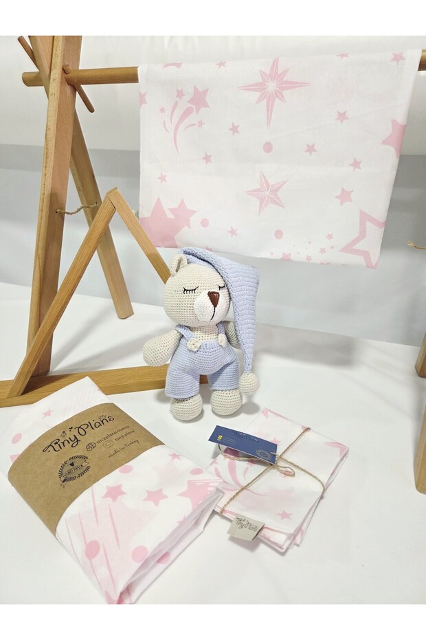 طقم أغطية وسائد مرنة لشخص واحد - 4