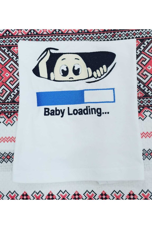 Tricou Brodat - Baby Loading