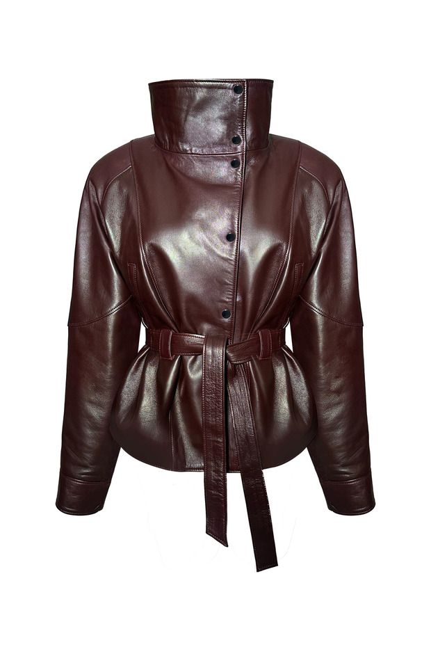 VELİA LEATHER JACKET - 1