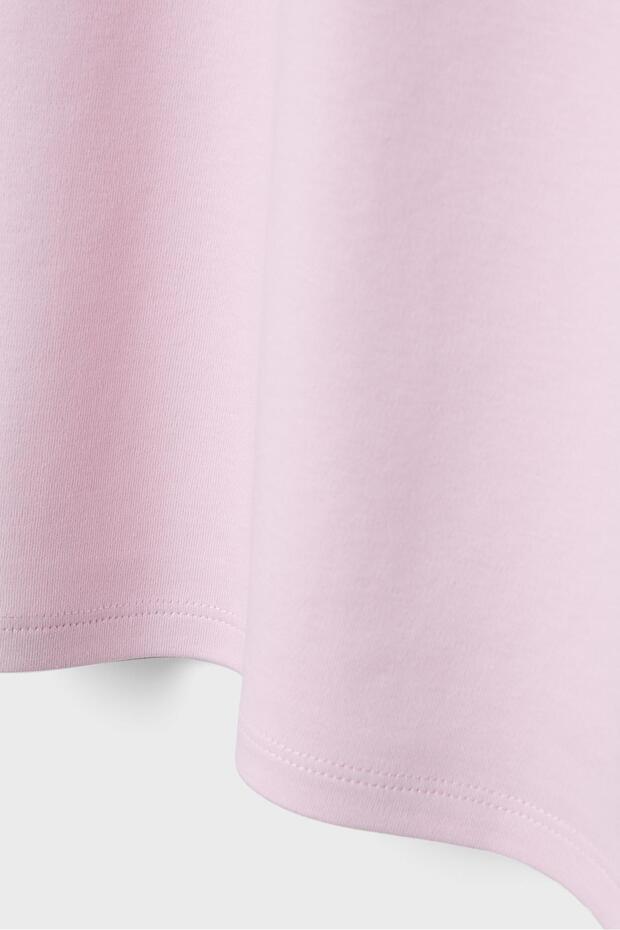 B06 Düşük omuz basic t-shirt - 7