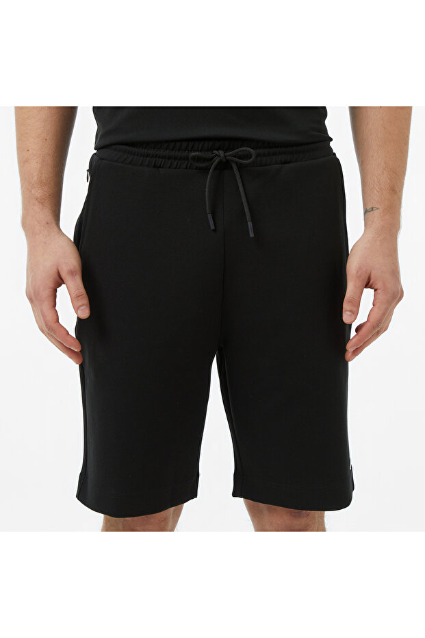Erkek Regular Fit Siyah Şort - 6