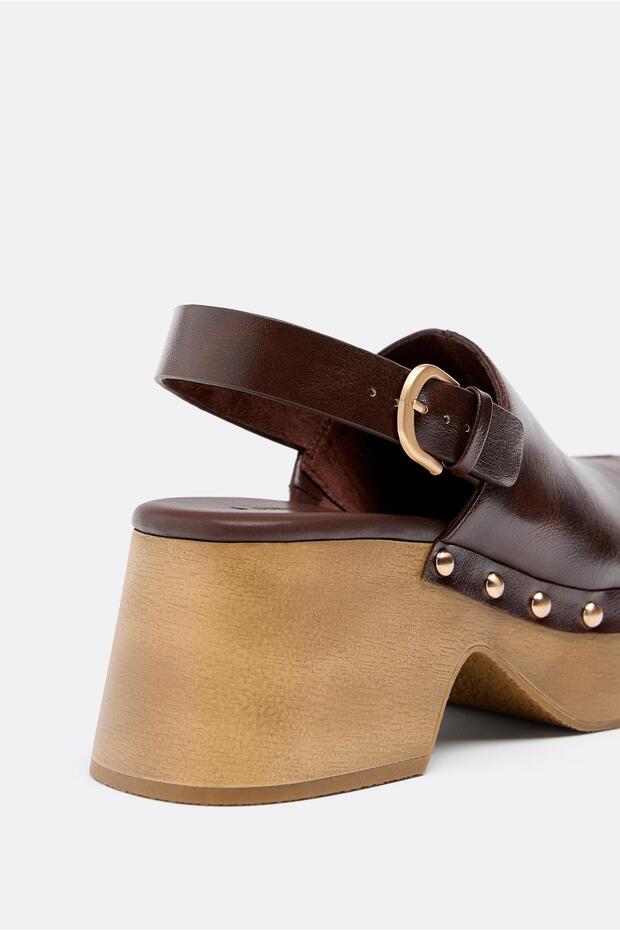 Çivili platform terlik - 3