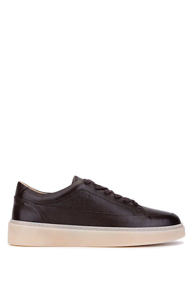 Men's Genuine Leather Brown Casual Shoes