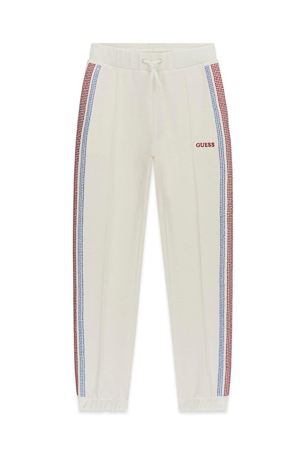 BG Store Girl's White Sweatpants